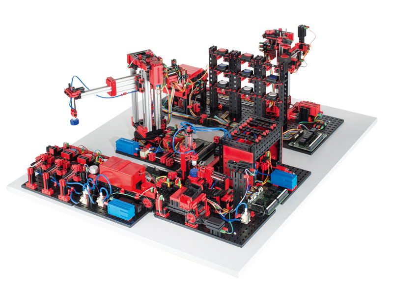 Factory Simulation 24v<br>
Simulación de Fábrica en 24v - sin Controlador ni Fuente de Poder